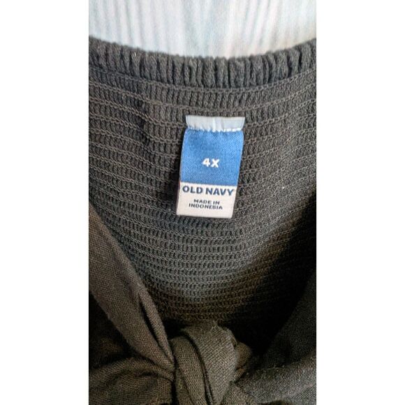 Women's Old Navy plus size black spaghetti strap mini dress size 4X - Picture 4 of 4